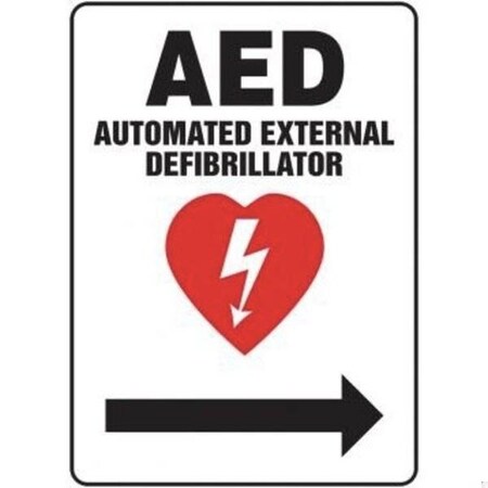 Accuform First Aid Sign, MFSD419VA MFSD419VA